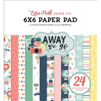 Echo Park Away We Go Designpapiere - Paper Pad